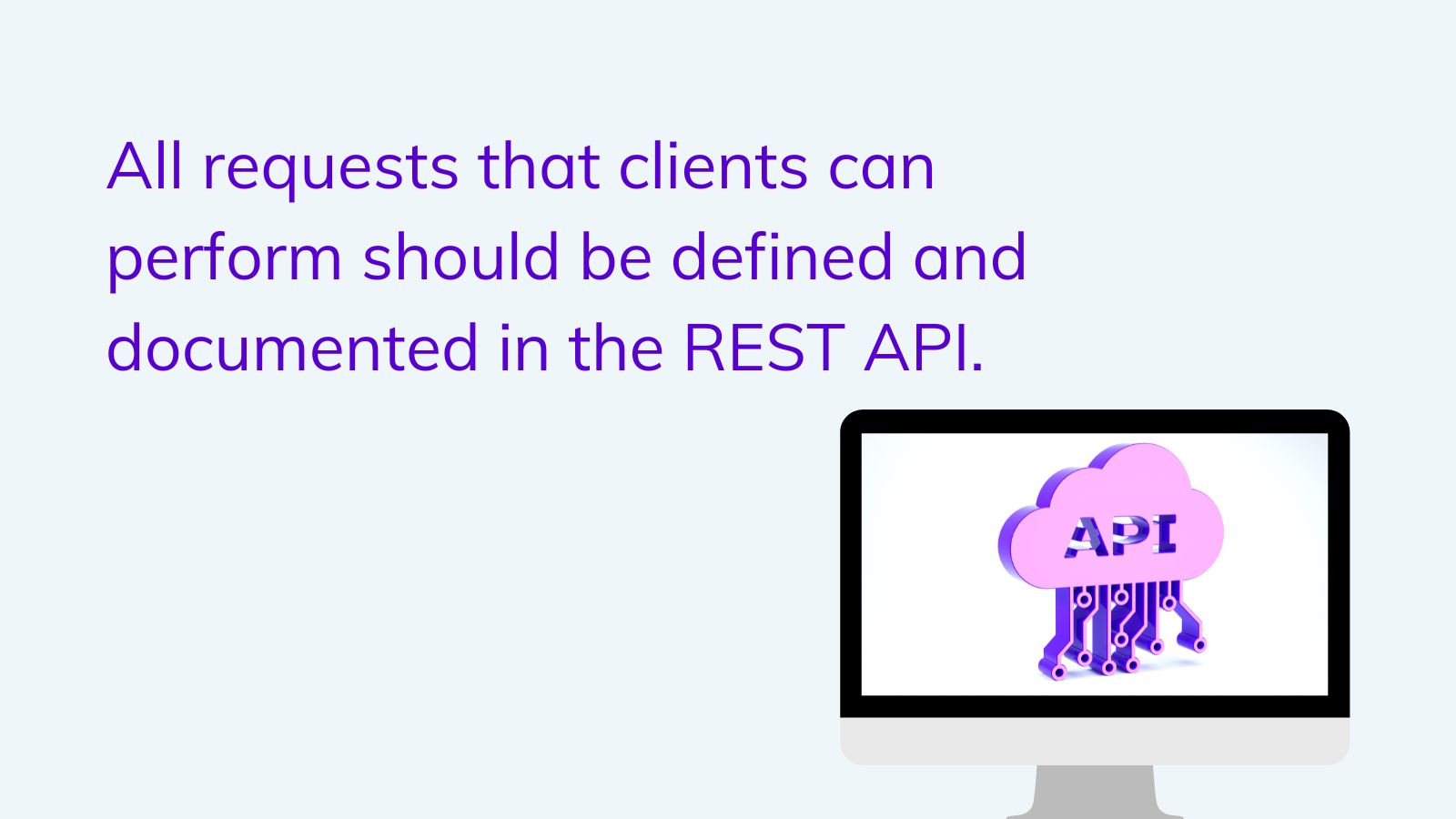 Define Requests Clearly for REST API