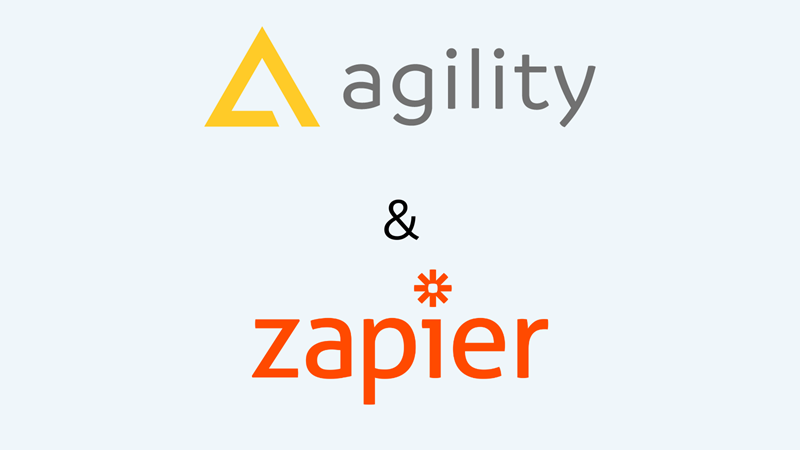 Zapier and Agility CMS for automations 