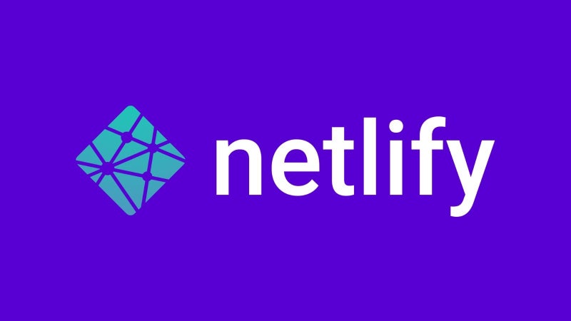 Netlify logo on purple background on agilitycms.com