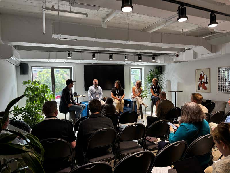 Panel discussion at CMS Connect 25