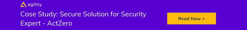 Cybersecurity case study with headless cms 
