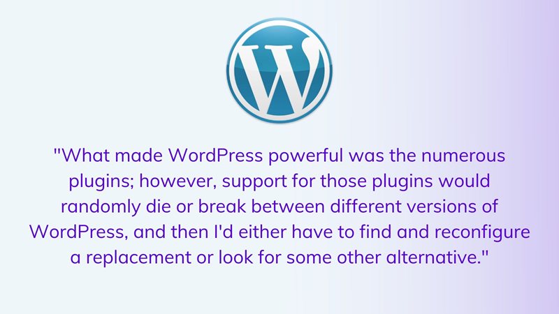 The issue with Headless WordPress on agilitycms.com
