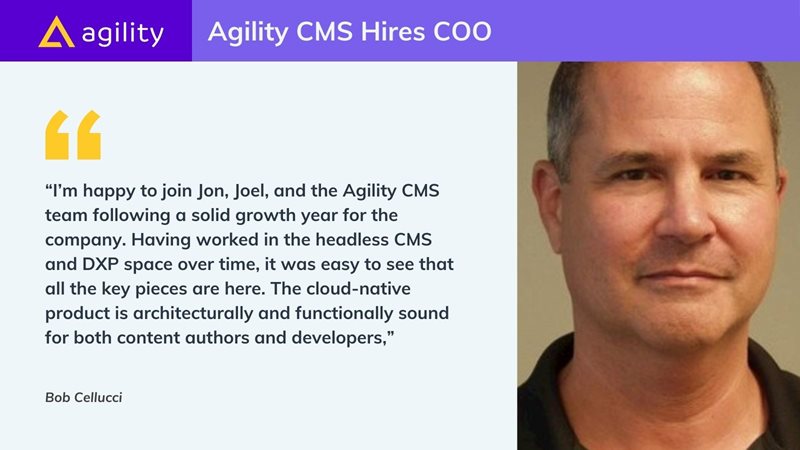 Agility CMS hires new COO 