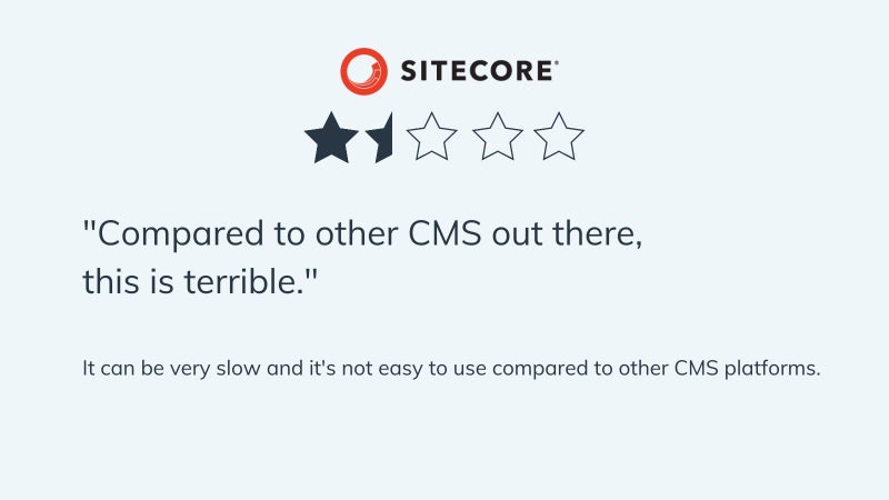 Problems with Sitecore CMS 