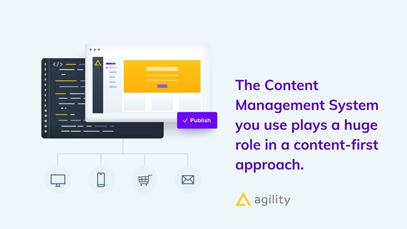 Adopt a content-first CMS on agilitycms.com